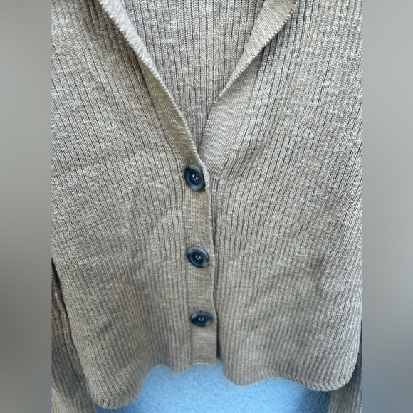 Free People Ella Sweater Shirt in Iced Coffee Size XS New With Tags! - Picture 9 of 9